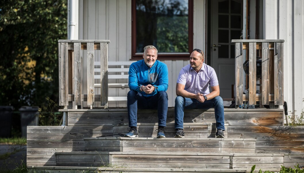 De har ulike ryddevaner, men mener de bor godt under samme tak. – Vi jobber jo litt ulike vakter, så det er egentlig ikke så ofte at vi tilbringer tid sammen i huset, forteller Asgeir. De har ulike ryddevaner, men mener de bor godt under samme tak. – Vi jobber jo litt ulike vakter, så det er egentlig ikke så ofte at vi tilbringer tid sammen i huset, forteller Asgeir.