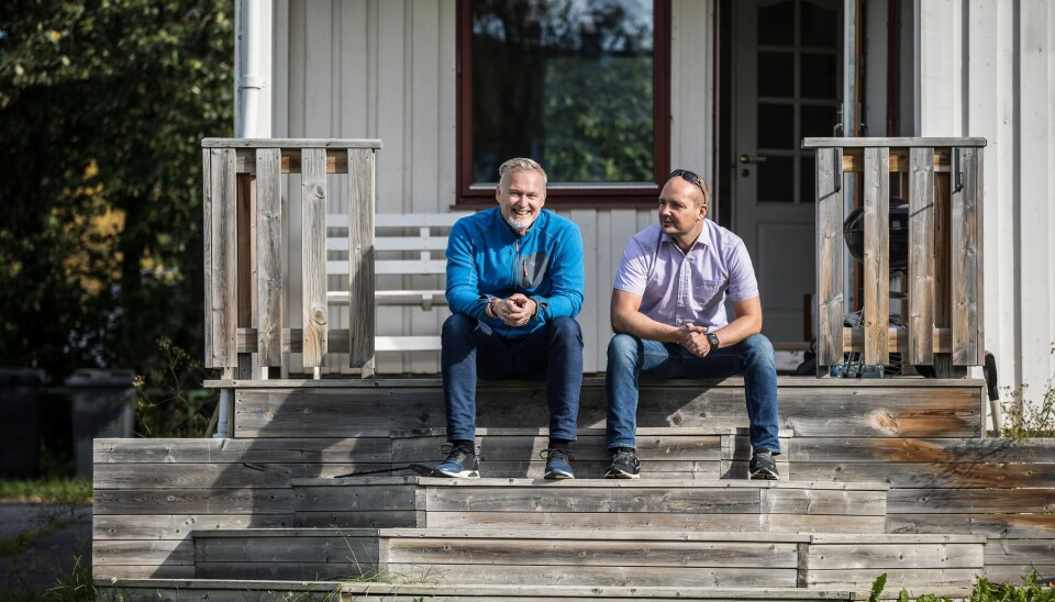 De har ulike ryddevaner, men mener de bor godt under samme tak. – Vi jobber jo litt ulike vakter, så det er egentlig ikke så ofte at vi tilbringer tid sammen i huset, forteller Asgeir.