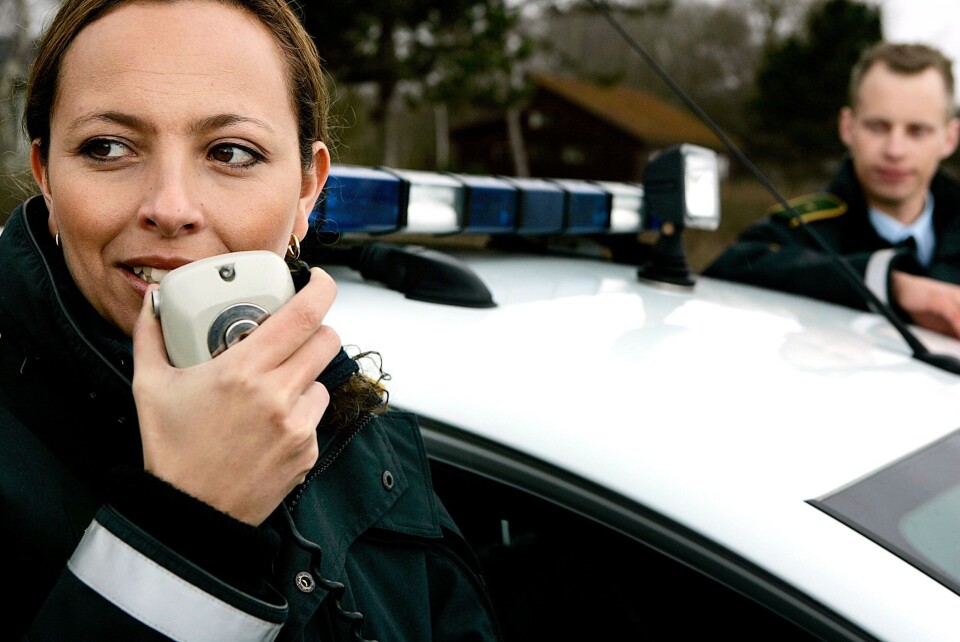IKKE POLITIARBEID: Den danske regjeringen setter inn militære styrker i det som til nå har vært politiarbeid.