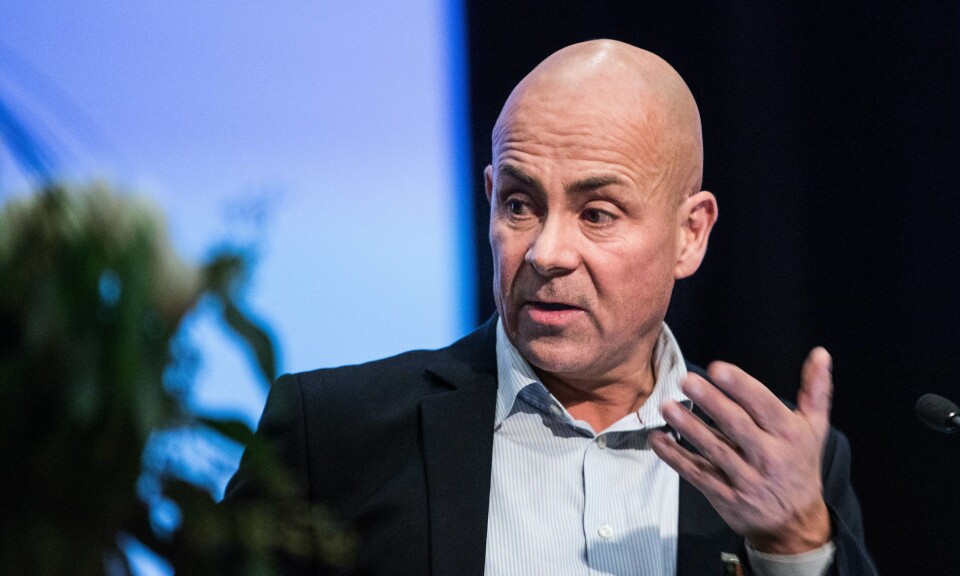 BEKYMRET: Leder av Dansk politiforbund, Claus Oxfeldt er bekymret for at regjeringen setter inn militære styrker i det som til nå har vært politiarbeid.