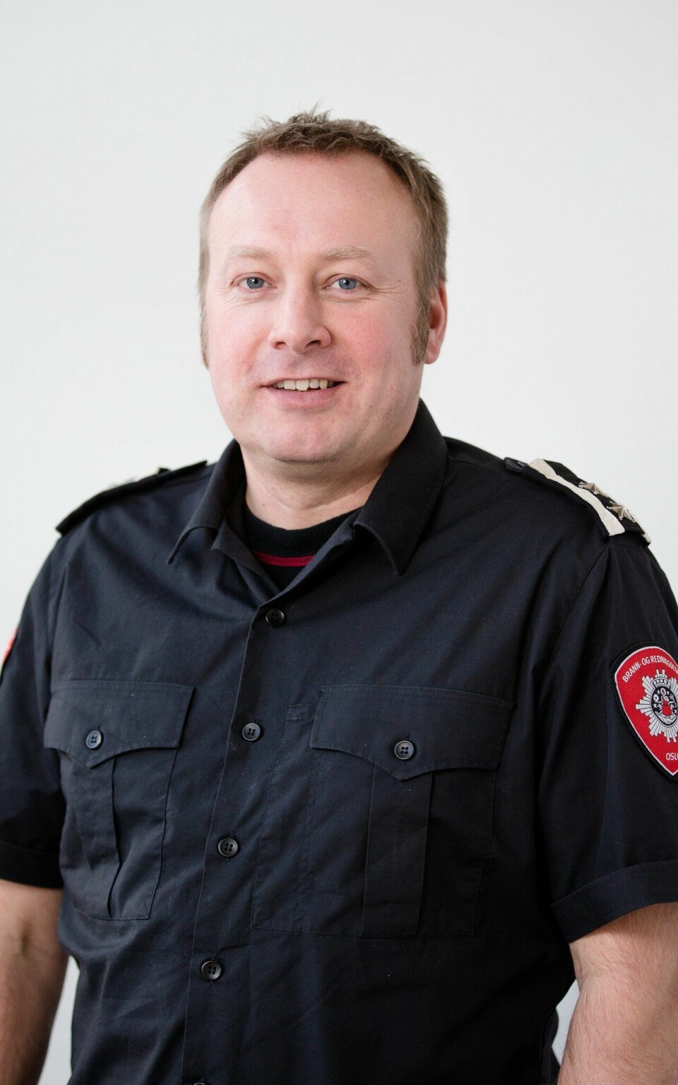 Fredrik Frøland, beredskapssjef i Oslo brann- og redningsetat. Foto: OBRE
