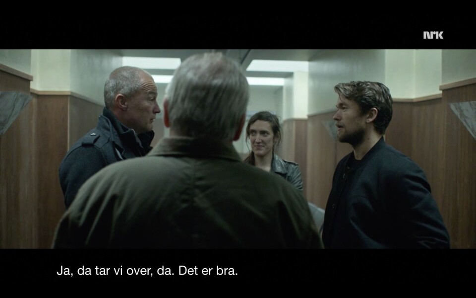Skjermbilde fra NRK.