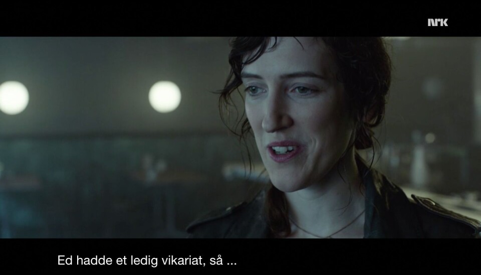 Skjermbilde fra NRK.