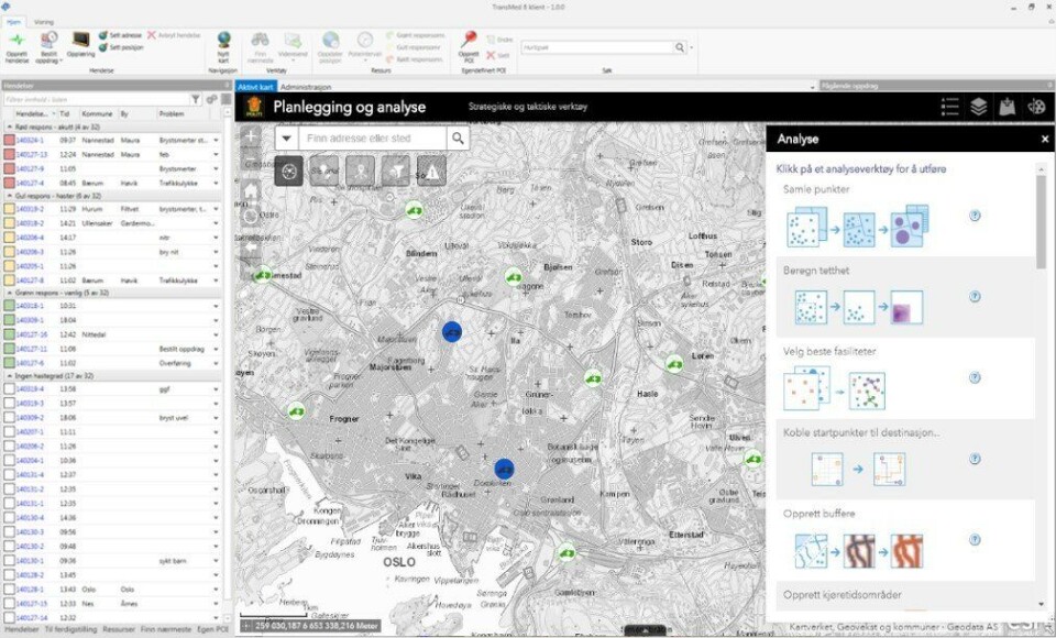 Brukerne har flere muligheter for visualisering av data i nytt GIS-verktøy.