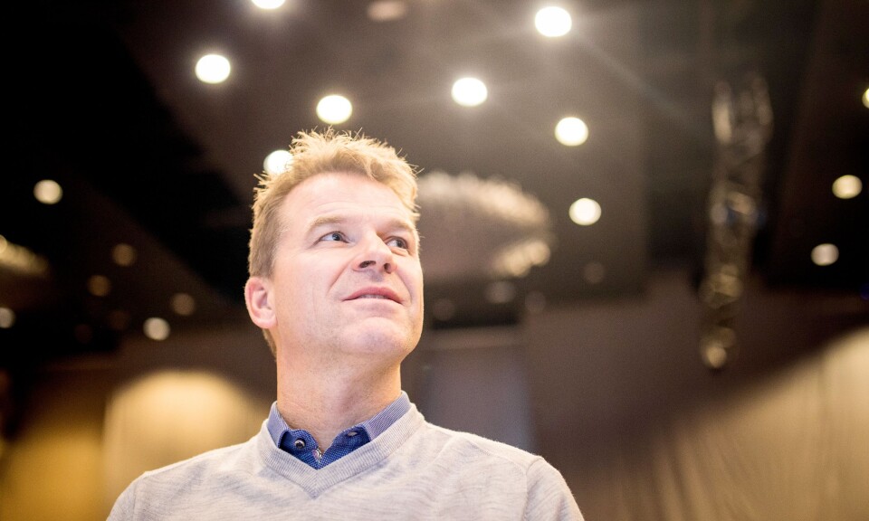 PF-leder Sigve Bolstad ønsker seg bevæpning. Sjelden har han hatt flere med seg. PF-leder Sigve Bolstad ønsker seg bevæpning. Sjelden har han hatt flere med seg.