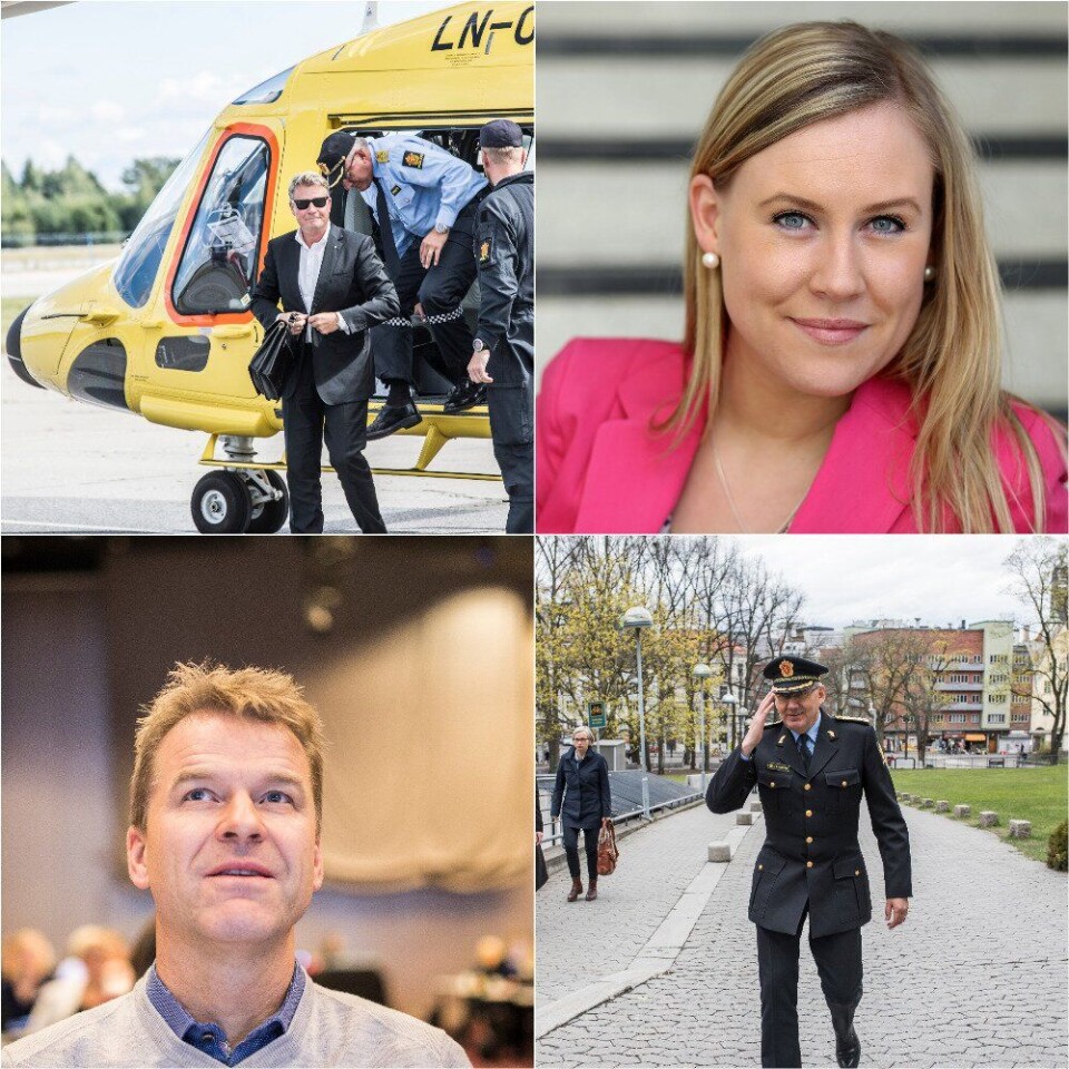 LANDSMØTE: PF-leder Sigve Bolstad åpner det 107. landsmøtet i rekken. Hit kommer blant annet justisminister Per-Willy Amundsen, leder i justiskomiteen Lene Vågslid og politidirektør Odd Reiar Humlegård.