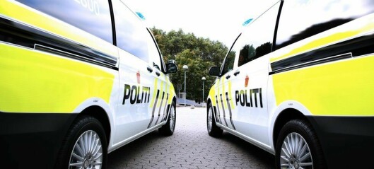 Politiets splitter nye biler sliter med overvekt: Ofte må politistudenten som er i praksis settes igjen