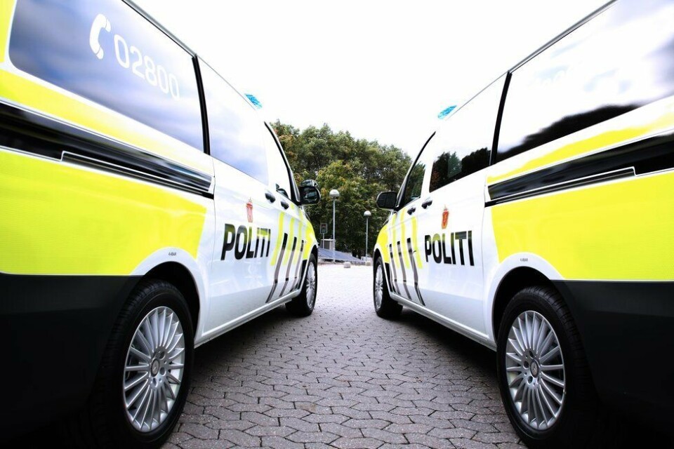 FOR TUNGT LASTET: Problemet med for tung last gjelder de fleste politibilene som politiet bruker. Her er de nye majene, Mercedes Vito.