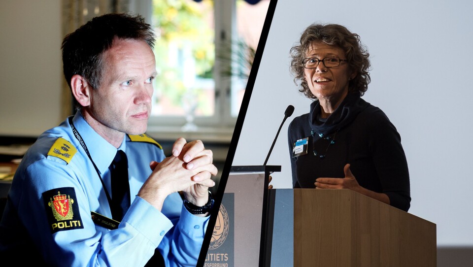 Visste: Håkon Skulstad er assisterende direktør i Politidirektoratet og har vært ledet gjennomføringen av Nærpolitireformen. Karin Aslaksen er HR-direktør i Politidirektoratet. Visste: Håkon Skulstad er assisterende direktør i Politidirektoratet og har vært ledet gjennomføringen av Nærpolitireformen. Karin Aslaksen er HR-direktør i Politidirektoratet.