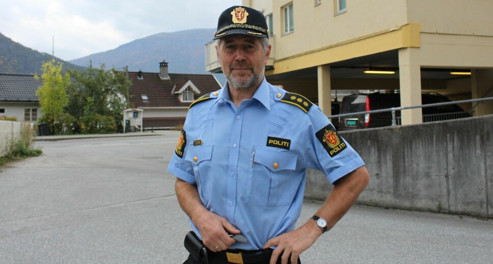 Politiinspektør og GDE-leder for Sogn og Fjordane i Vest politidistrikt, Arne Johannessen.