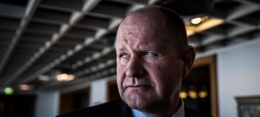 Den svenske politidirektøren, Dan Eliasson, har fått sparken
