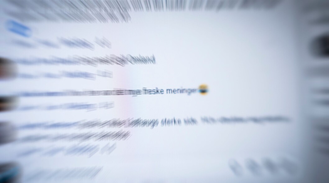 Politifolk bør føre en sivilisert nettdebatt, mener forfatteren av innlegget. Politifolk bør føre en sivilisert nettdebatt, mener forfatteren av innlegget.