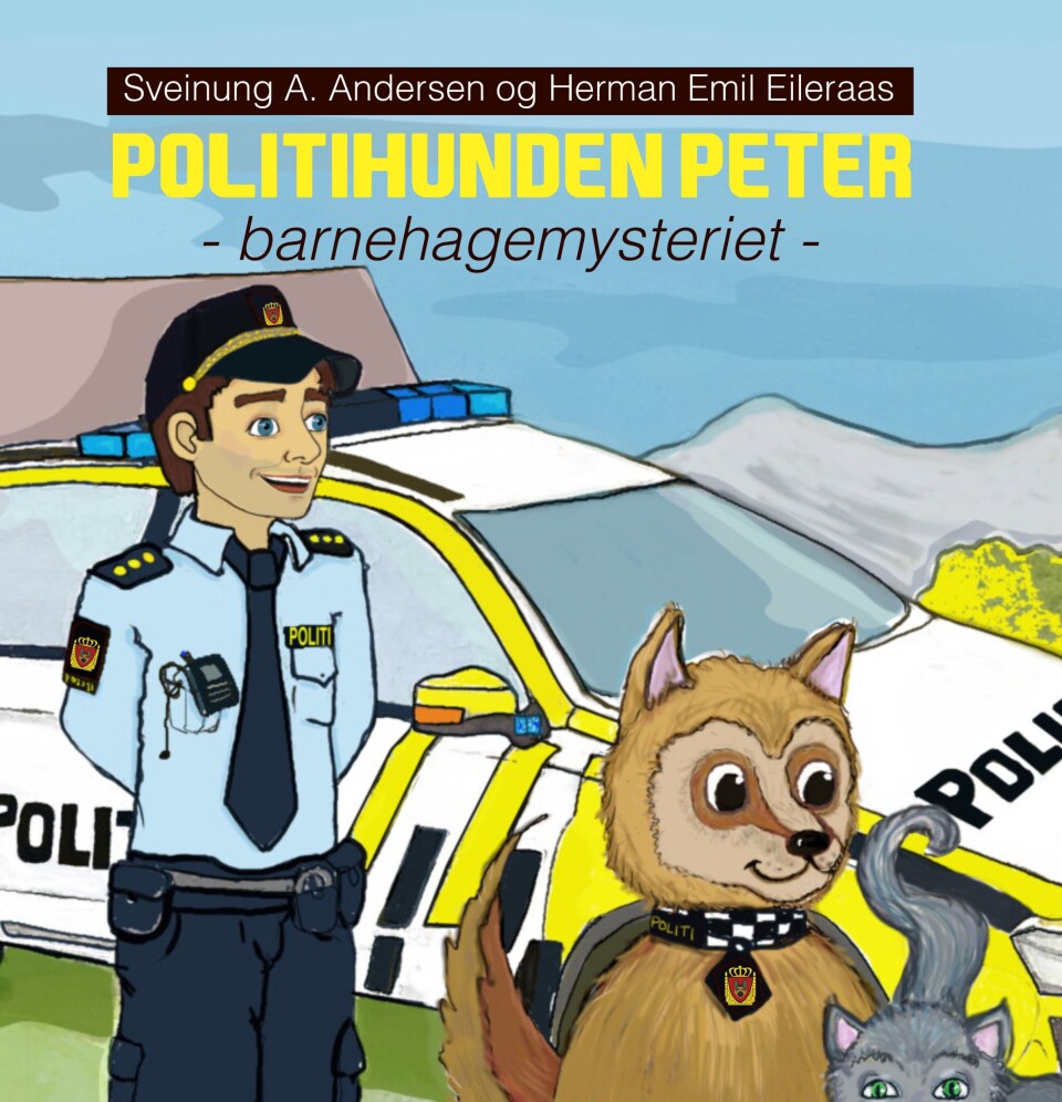 Politihunden Peter bjeffer barna i søvn