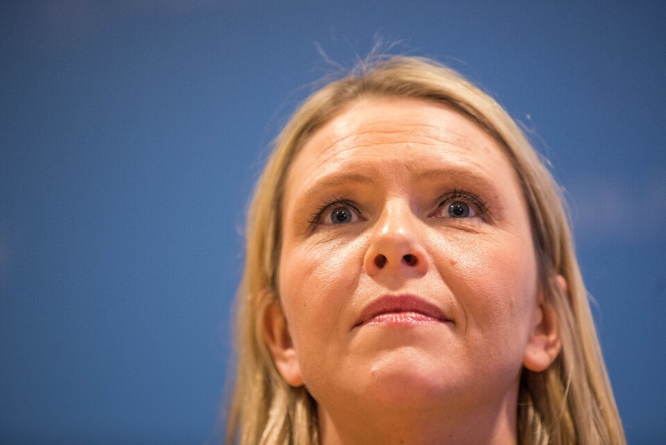 Justis-, beredskaps- og innvandringsminister Sylvi Listhaug.