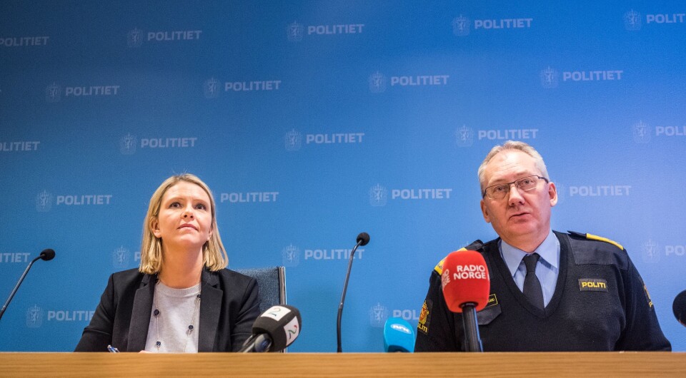 Sylvi Listhaug og Odd Reidar Humlegård.