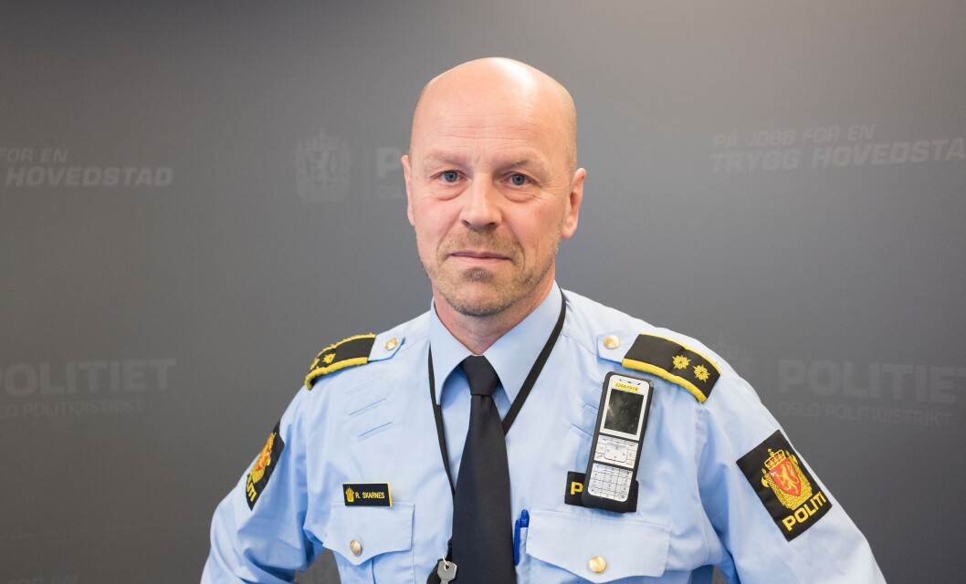 Runar Skarnes i Oslo-politiet. Runar Skarnes i Oslo-politiet.