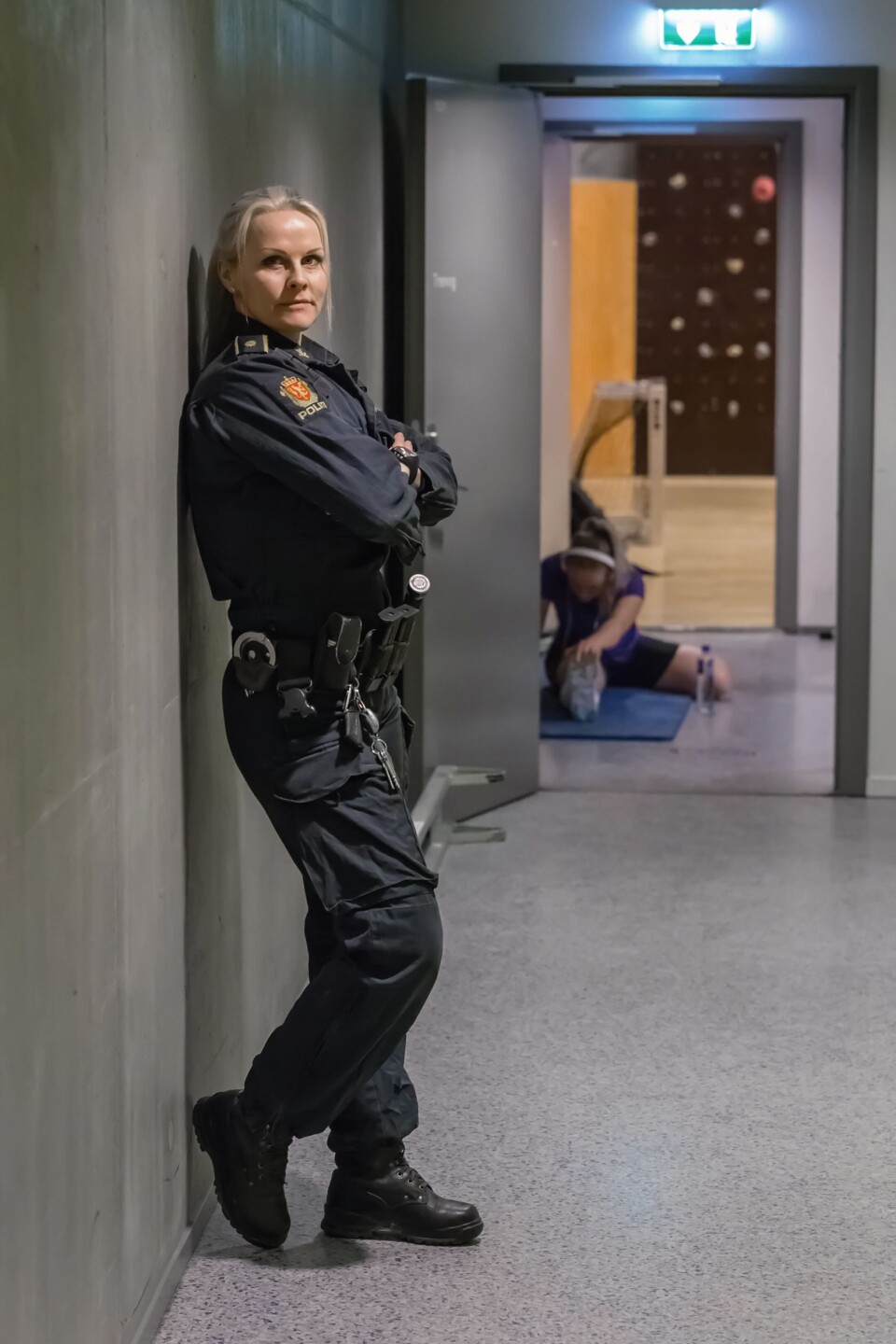 PÅ BEINA IGJEN: Veronika Hammer skadet kneet, men er tilbake på beina.