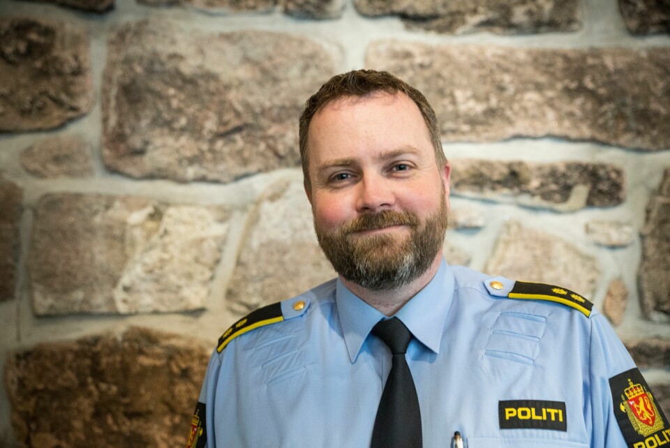 Marius Gunnerud, politioverbetjent ved partuljeseksjonen ved enhet Sentrum i Oslo.
