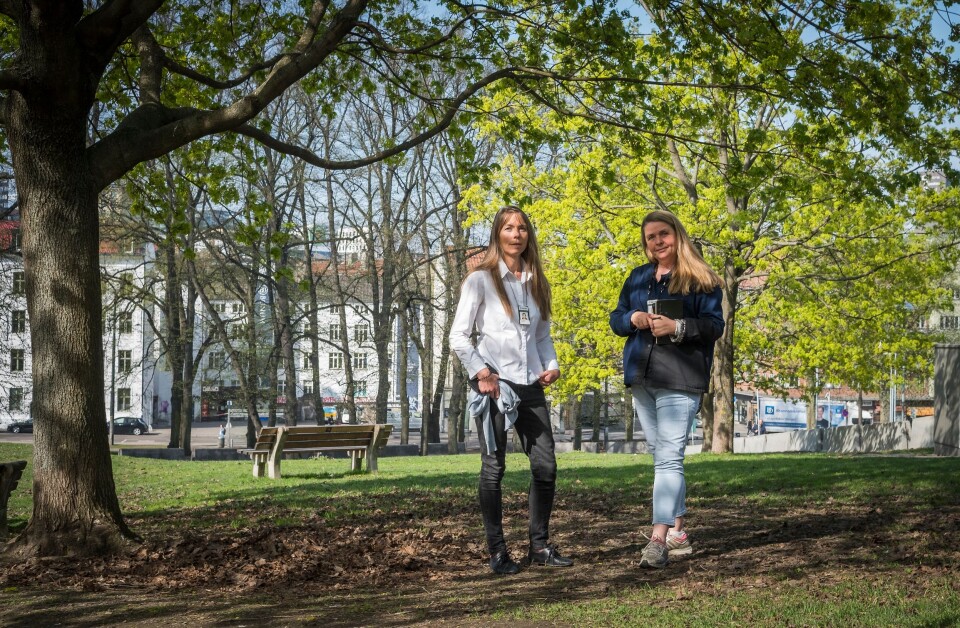 – Framtida er vanskelig å spå, mener Christina Hofseth og Marianne Sætre.