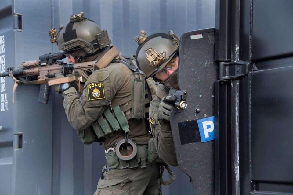 Nationella Insatsstyrkan i Sverige rekrutterer fra utenfor politiet.