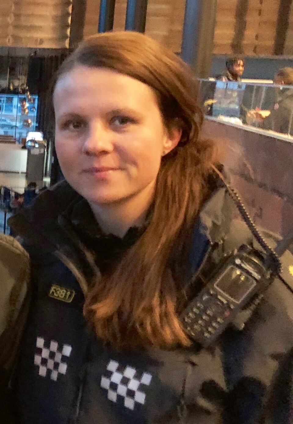 Hanne Blekkan, politibetjent ved Manglerud politistasjon.