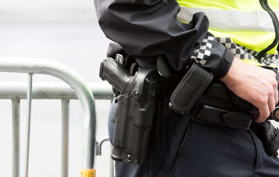 Politipatruljer i Oslo sentrum bevæpnes.