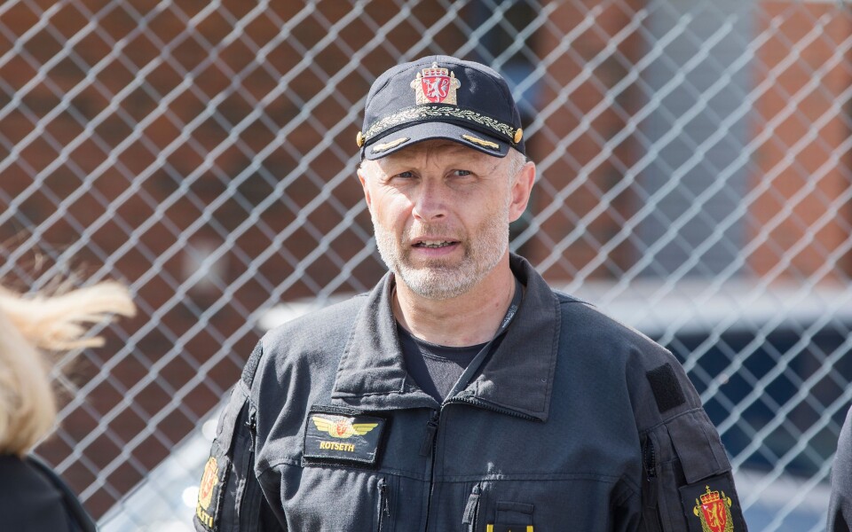 Freddy Rotseth, seksjonssjef for Politiets helikoptertjeneste