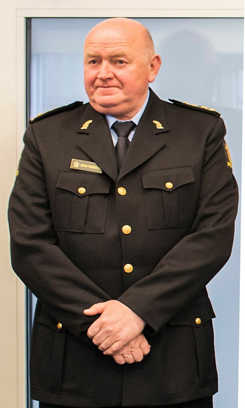 Johan Fredriksen, politiinspektør i Oslo.
