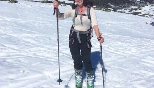 Ski: Også på vinteren holder Stømner seg aktiv i naturen. Ski: Også på vinteren holder Stømner seg aktiv i naturen.