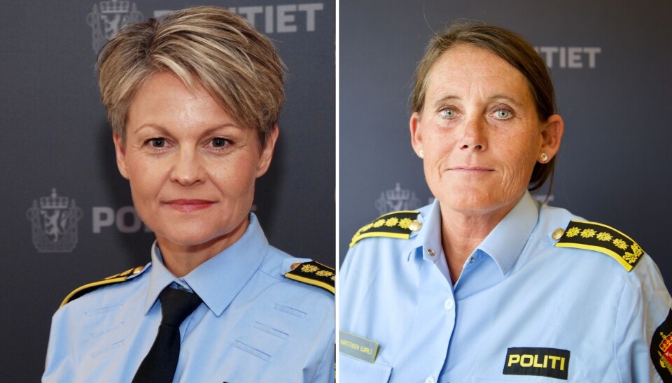 Lena Reif og Nina Karstensen Bjørlo i Sør-Øst politidistrikt, er ikke enige i framstillinga distriktet deres har fått i vår.