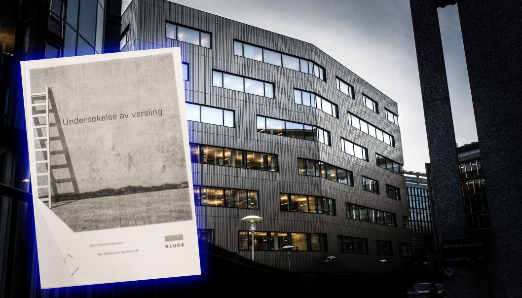 I vinter mottok Politidirektoratet et varsel fra flere ansatte i Sør-Øst politidistrikt, om politimesterens lederstil. I vinter mottok Politidirektoratet et varsel fra flere ansatte i Sør-Øst politidistrikt, om politimesterens lederstil.
