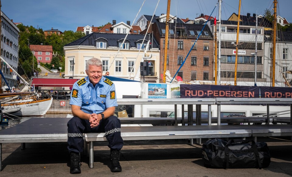 Bjørn Håvard Olsen er politikontakt i Kviteseid, Tokke og Fyresdal kommuner i Telemark. I Arendal forteller han politikere og publikum - og Politiforum - om hva han tenker om sin nye jobb.
