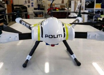 Slik så det ut da Vestfinnmark politidistrikt kjøpte inn og uniformerte en drone i 2013. Slik så det ut da Vestfinnmark politidistrikt kjøpte inn og uniformerte en drone i 2013.