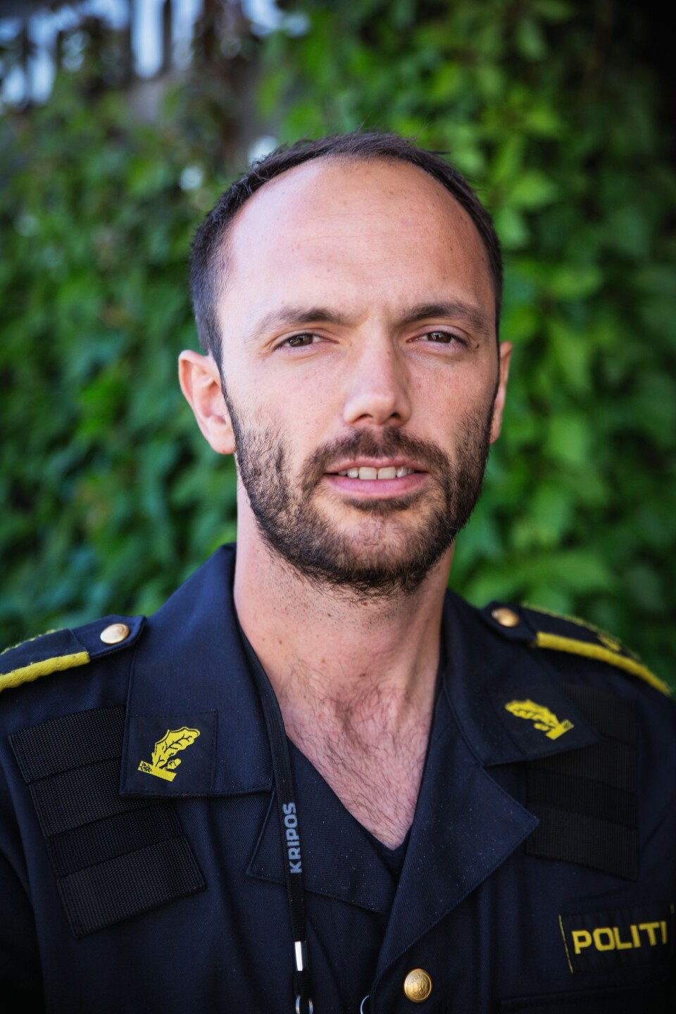 Jørgen Lunde Ronge, fagansvarlig for drone.