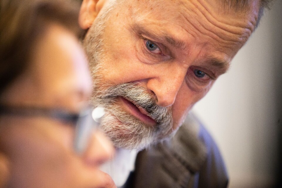 Eirik Jensen var på plass i retten i dag tidlig. Eirik Jensen var på plass i retten i dag tidlig.