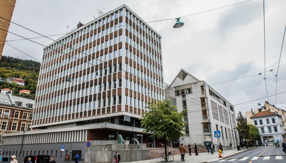 Politihuset i Bergen ble bygget i 1964 og utvidet i 1994.