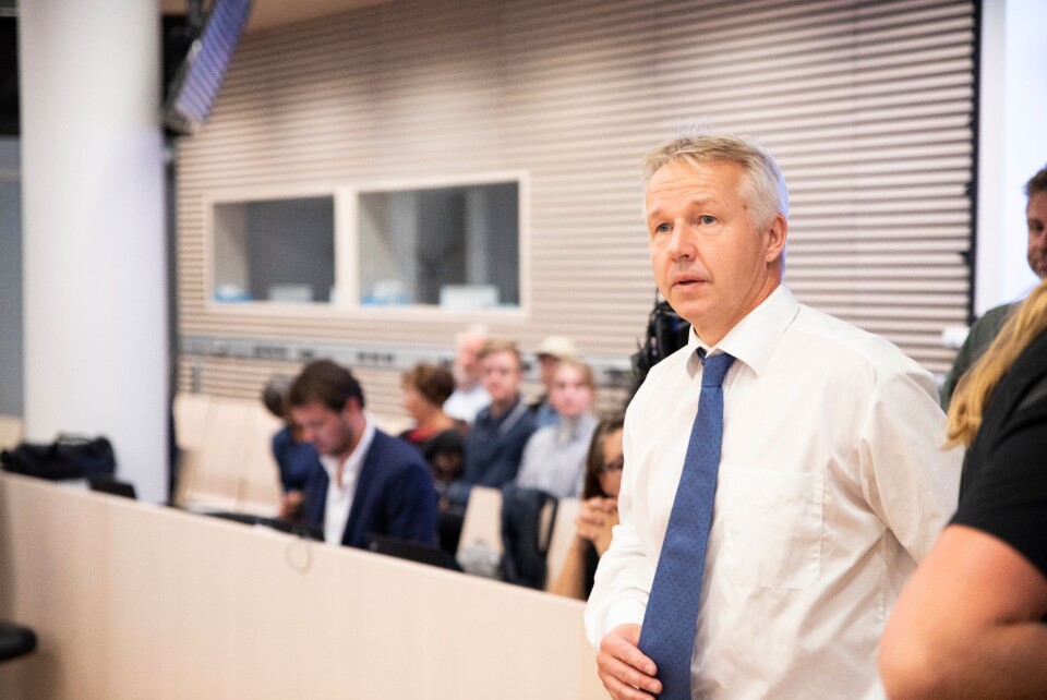 Jan-Egil Presthus, sjefen for Spesialenheten, prosederer selv saken i Borgarting lagmannsrett. Jan-Egil Presthus, sjefen for Spesialenheten, prosederer selv saken i Borgarting lagmannsrett.