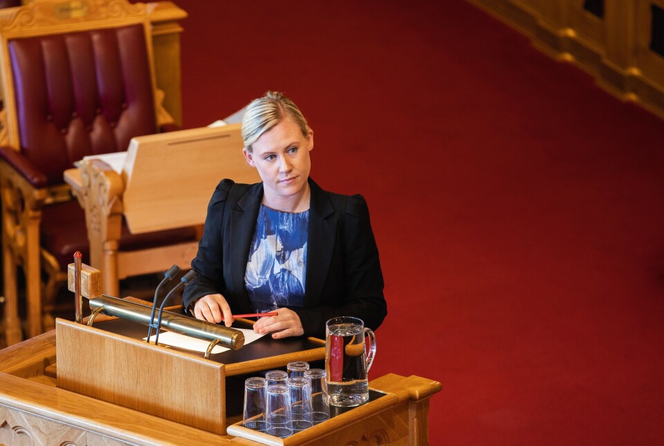 Lene Vågslid er leder for justiskomiteen på Stortinget