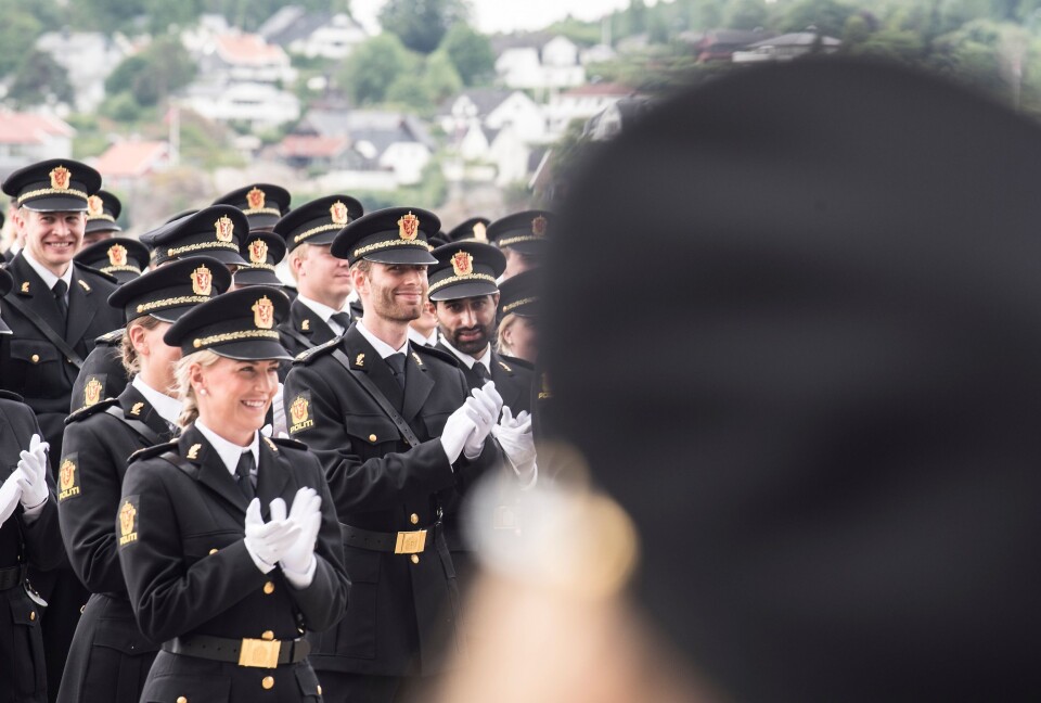 Nyutdannede politifolk jublet for eget vitnemål i fjor. Jubelen vil trolig være mer avmålt hos kullet som går ut i 2019.