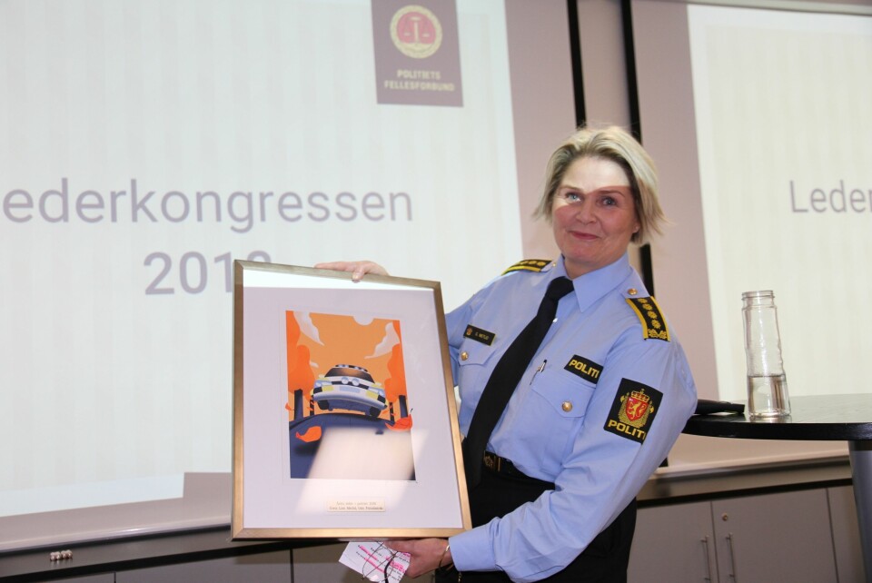 Grete Lien Metlid ble kåret til Årets Politileder i dag.