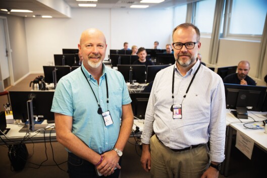 Dag Hjulstad og Knut Vidar Hoholm ser fram til å sette Tellus i drift. Dag Hjulstad og Knut Vidar Hoholm ser fram til å sette Tellus i drift.