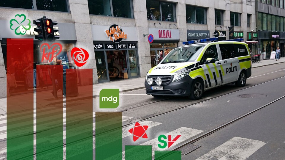 Så mye penger vil partiene utenfor regjering gi politiet