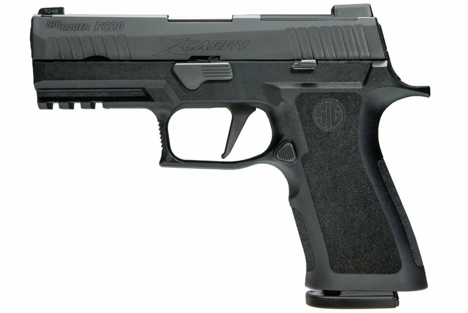 Sig Sauer P320-X, beredskapstroppens nye pistol.