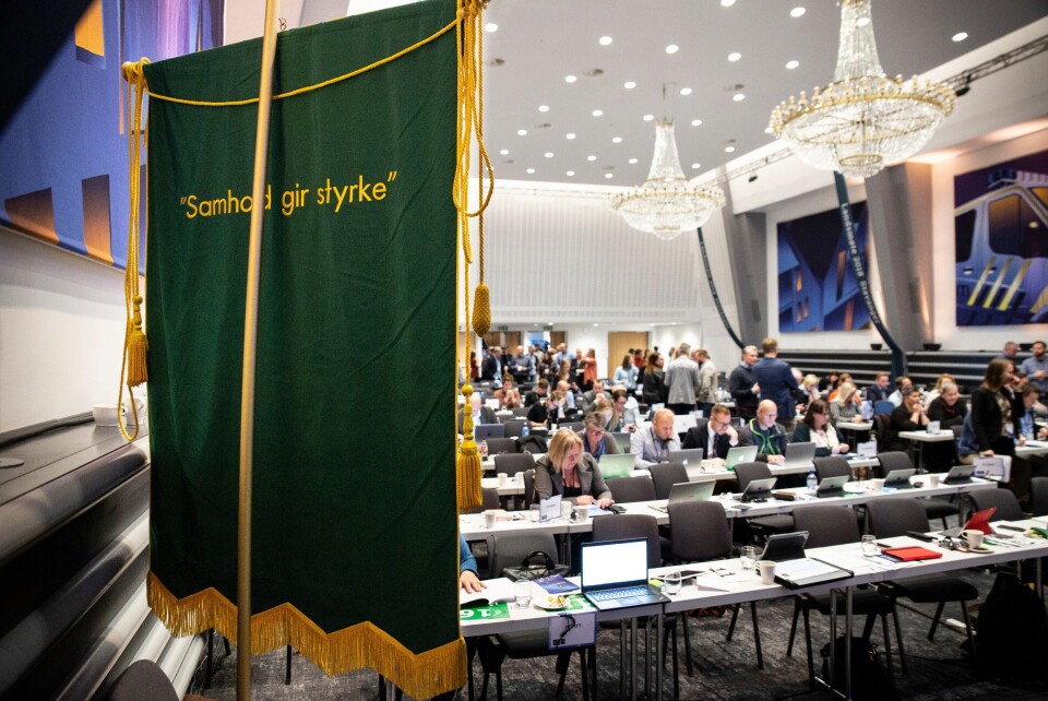 Fra Politiets Fellesforbunds (PF) landsmøte i Stavanger.