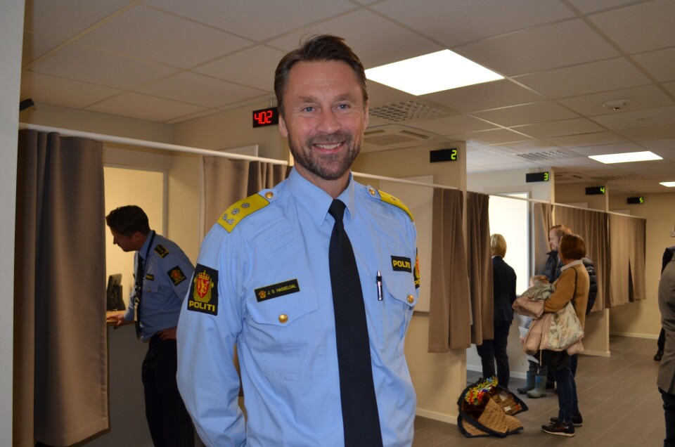 Politimester i Øst politidistrikt, Steven Hasseldal. Politimester i Øst politidistrikt, Steven Hasseldal.