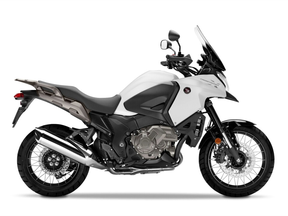 Dette er den nye politimotorsykkelen, en Honda VFR1200X Crosstourer Dette er den nye politimotorsykkelen, en Honda VFR1200X Crosstourer