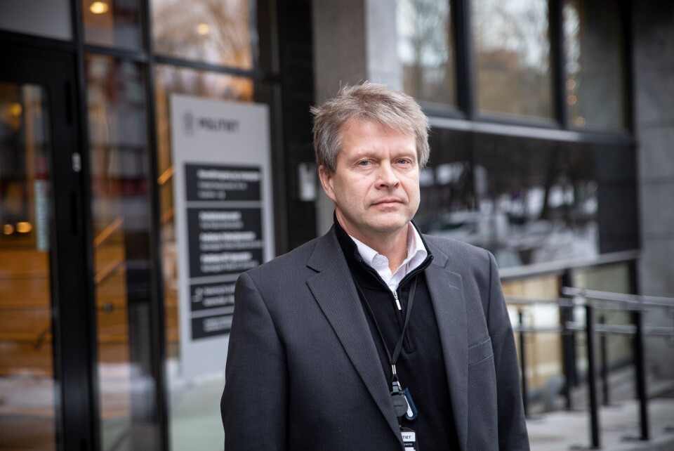 Avdelingsdirektør for Eiendom i Politiets Fellestjenester, Erik Trehjørningen. Avdelingsdirektør for Eiendom i Politiets Fellestjenester, Erik Trehjørningen.