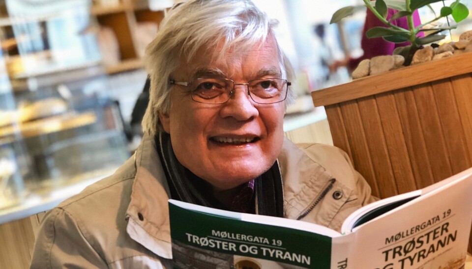 Politiforfatter: Jørn-Kr. Jørgensen har skrevet bok om Oslos berømte og beryktede tidligere hovedpolitistasjon i Møllergata 19.