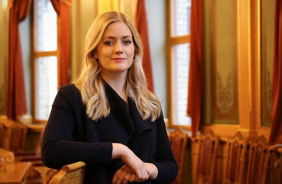 SKEPTISK: Emilie Enger Mehl, justispolitisk talsperson i Senterpartiet.