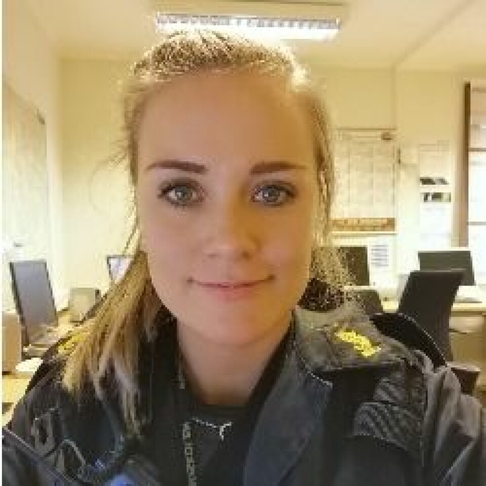 AKTE: Kristine Stølen, politibetjent på Heimdal politistasjon.
